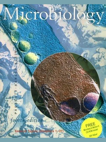 Microbiology, cover of another edition (the Wm. C. Brown 1990 cover is not yet photographed)