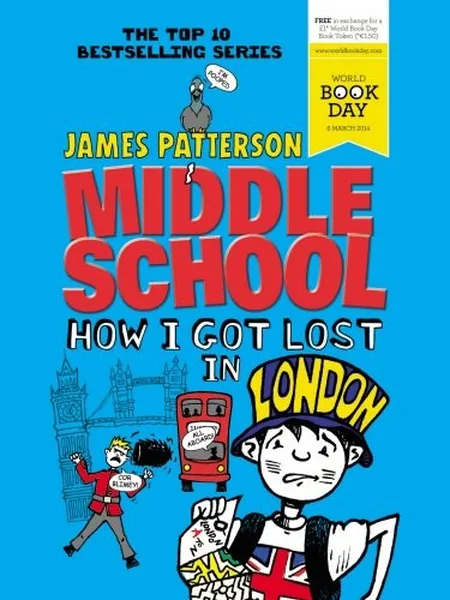 Middle School, cover of another edition (the Penguin Random House 2014 cover is not yet photographed)