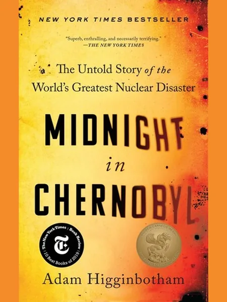 Midnight in Chernobyl cover, Simon & Schuster 2019