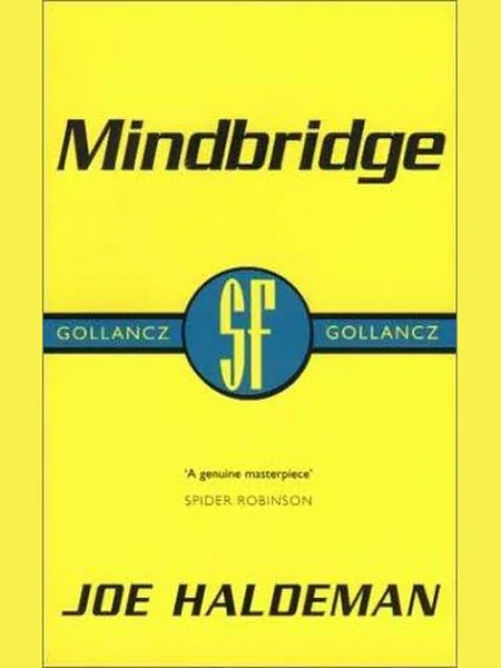 Mindbridge, cover of another edition (the Macdonald and Jane's 1977 cover is not yet photographed)