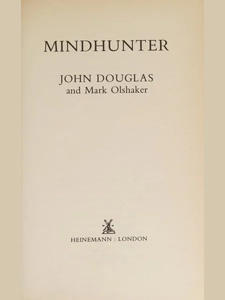 Mindhunter cover