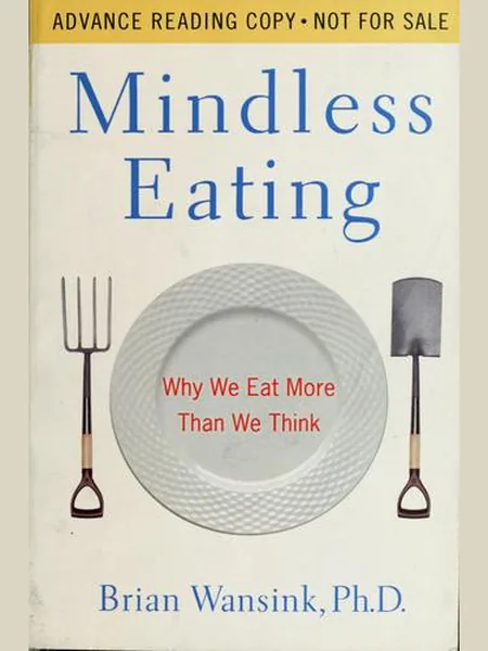 Mindless Eating first edition cover, Bantam Books 2006