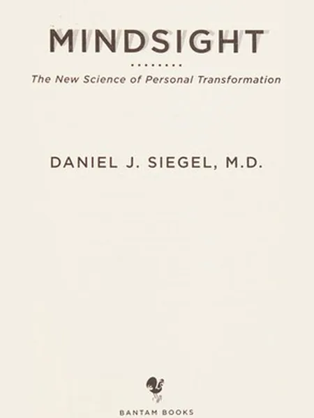 Mindsight first edition cover, Bantam Books 2010