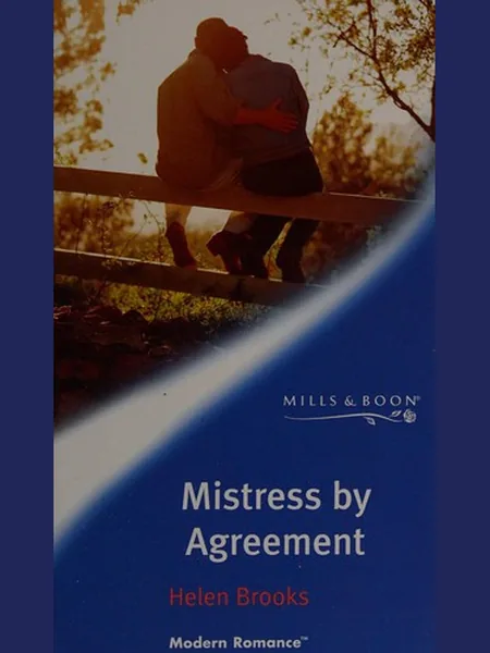 Mistress by Agreement cover, Mills & Boon 2003