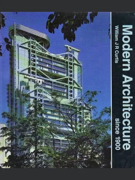 Modern Architecture Since 1900 first edition cover, Prentice-Hall 1983