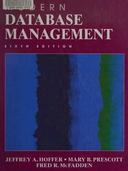 Modern Database Management cover