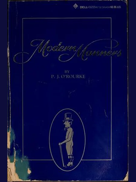 Modern Manners first edition cover, Dell 1983