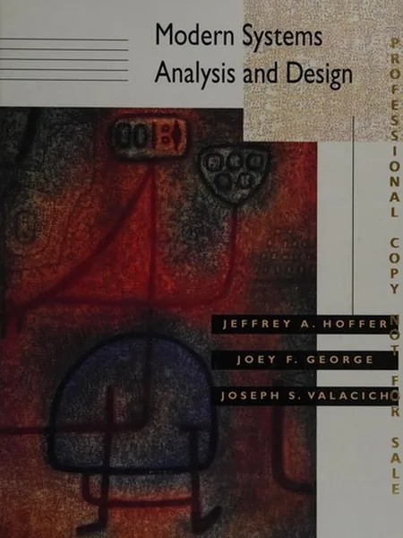 Modern Systems Analysis and Design cover
