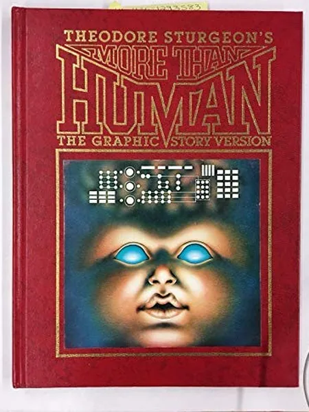 More Than Human, cover of another edition (the Gollancz 1954 cover is not yet photographed)