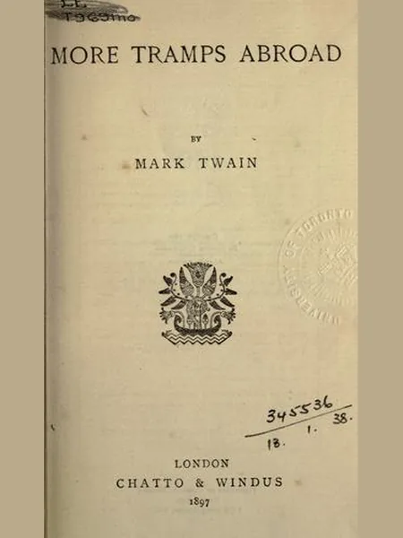 More Tramps Abroad cover