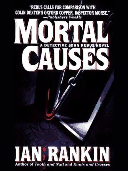 Mortal Causes, cover of another edition (the Orion Publishing Group 1994 cover is not yet photographed)