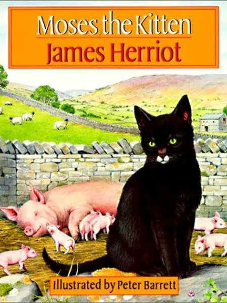Moses the Kitten, cover of another edition (the Joseph 1984 cover is not yet photographed)