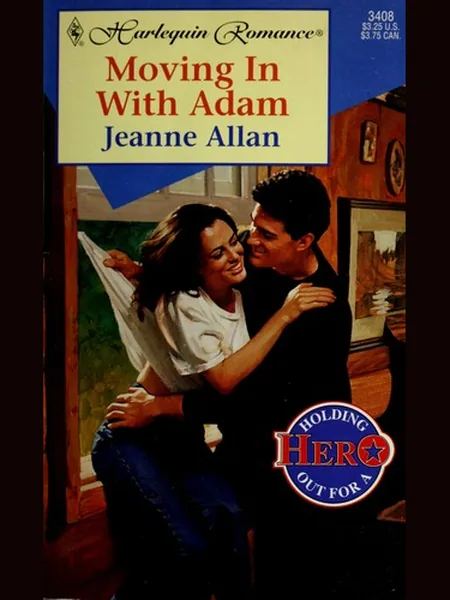 Moving in with Adam, cover of another edition (the Mills & Boon 1996 cover is not yet photographed)