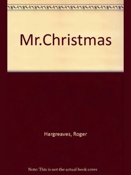Mr. Christmas first edition cover, Thurman 1984