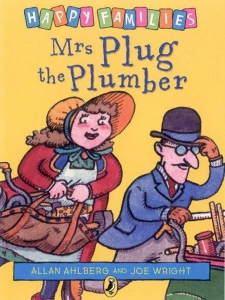 Mrs Plug the Plumber first edition cover, Puffin 1980