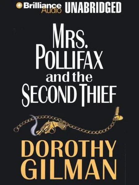 Mrs. Pollifax & the Second Thief, cover of another edition (the Doubleday 1993 cover is not yet photographed)