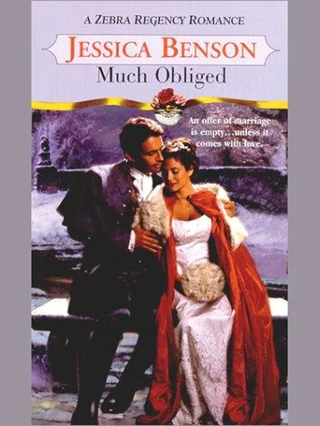 Much Obliged first edition cover, Kensington Pub. Corp 2001