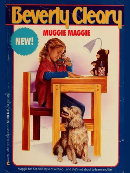 Muggie Maggie, cover of another edition (the Hamish Hamilton 1992 cover is not yet photographed)