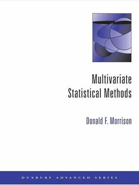 Multivariate Statistical Methods cover