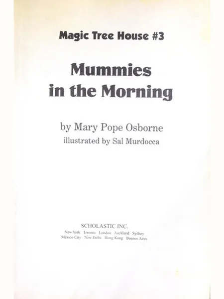 Mummies in the Morning cover