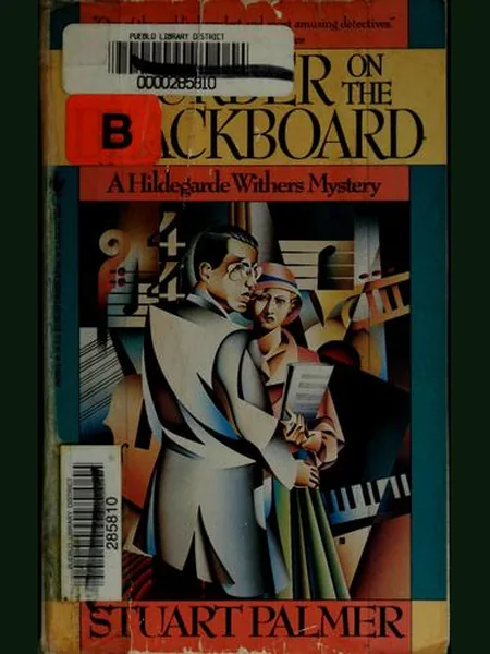 Murder on the Blackboard cover
