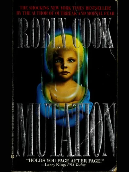 Mutation first edition cover, Pan Books 1989
