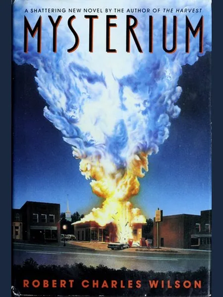 Mysterium first edition cover, Bantam Books 1994