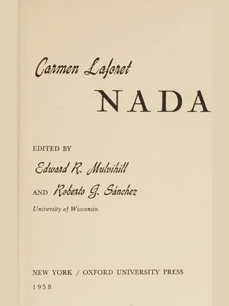 Nada cover
