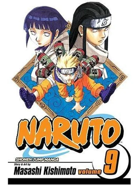 Naruto 9, cover of another edition (the Tandem Library 2006 cover is not yet photographed)