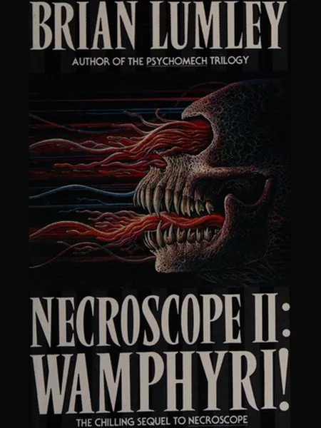Necroscope II first edition cover, HarperCollins 1988