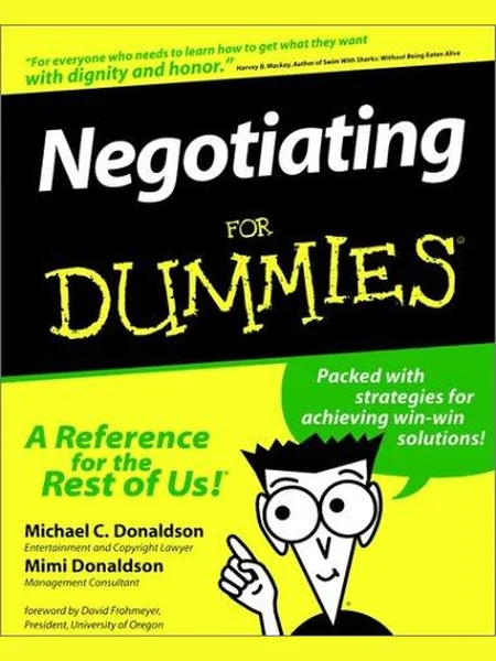 Negotiating for Dummies cover