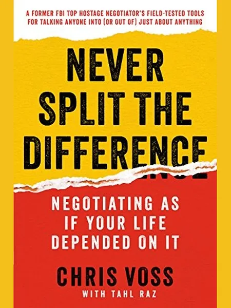 Never Split the Difference cover