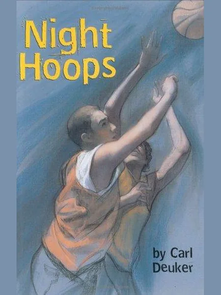 Night Hoops first edition cover, Houghton Mifflin 2000
