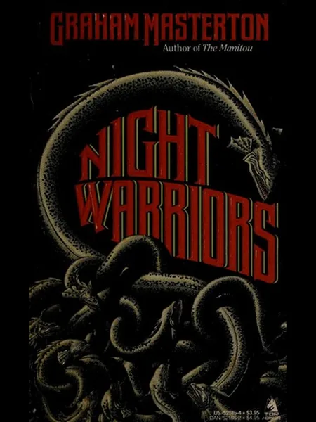 Night Warriors, cover of another edition (the Sphere 1986 cover is not yet photographed)