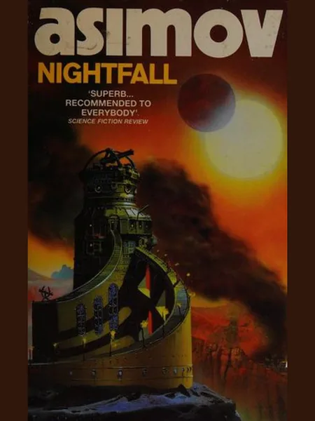 Nightfall, cover of another edition (the Rapp & Whiting 1970 cover is not yet photographed)