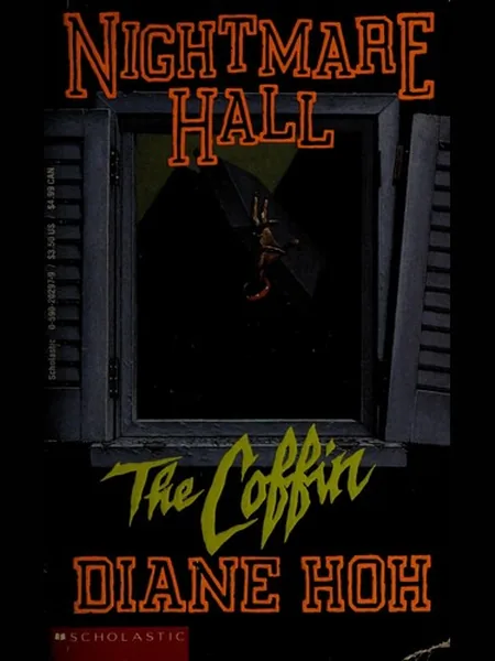 Nightmare Hall the Coffin cover, Scholastic 1995