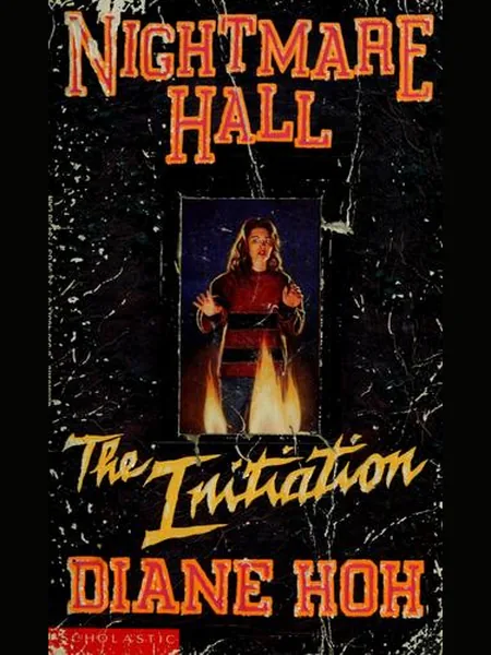 Nightmare Hall The Initiation cover, Scholastic 1994