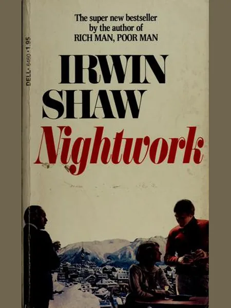 Nightwork, cover of another edition (the Delacorte Press 1975 cover is not yet photographed)