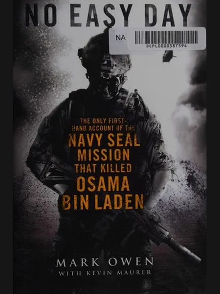 No Easy Day cover