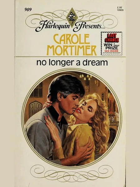 No Longer a Dream cover, Harlequin 1986