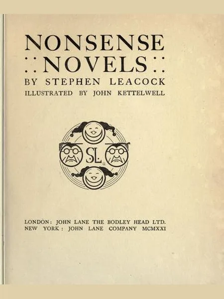 Nonsense Novels cover