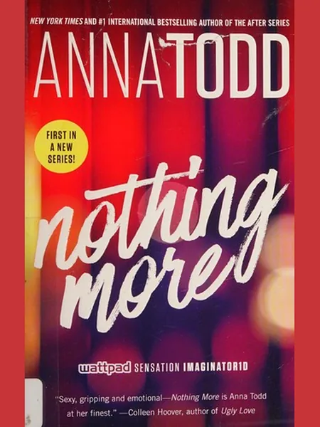 Nothing More, cover of another edition (the Gallery Books 2016 cover is not yet photographed)