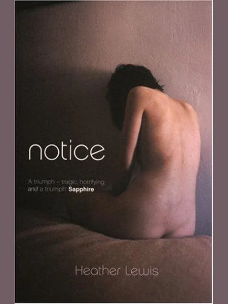 Notice (High Risk Books) first edition cover, Serpent's Tail 2004