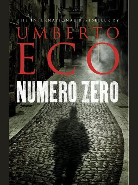 Numero Zero first edition cover, Harvill Secker 2015