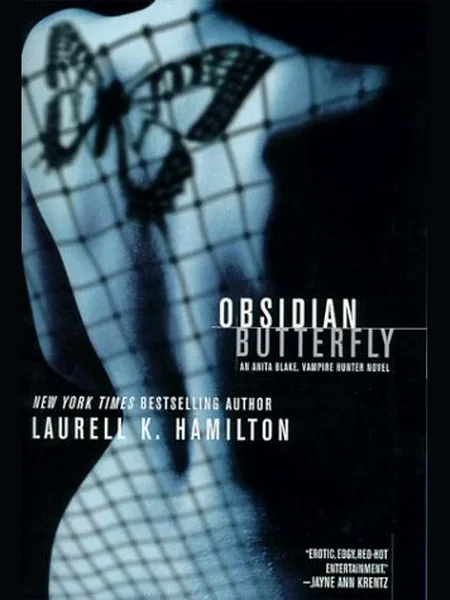 Obsidian Butterfly first edition cover, Ace Books 2000