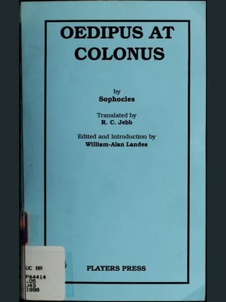Oedipus Coloneus cover