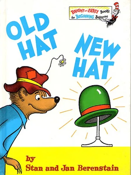 Old Hat, New Hat first edition cover, Random House 1970