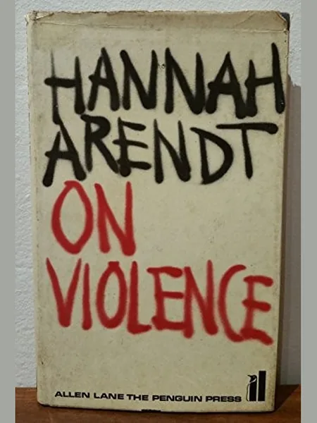 On Violence cover, Allen Lane 1970