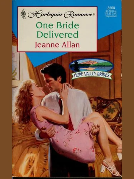 One Bride Delivered cover, Mills & Boon 1999
