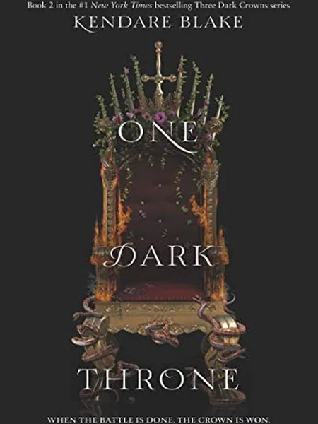 One Dark Throne first edition cover, Pan Macmillan 2017